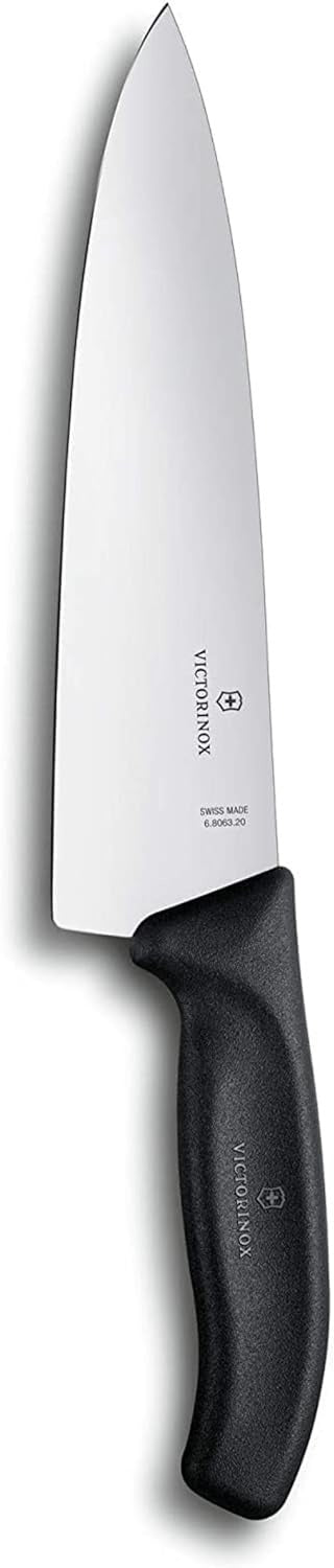 Victorinox Swiss Classic  Straight-Edge Chef's 8" Knife - Black - 6.8063.20-X2