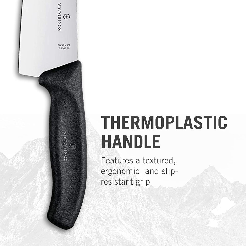 Victorinox Swiss Classic  Straight-Edge Chef's 8" Knife - Black - 6.8063.20-X2