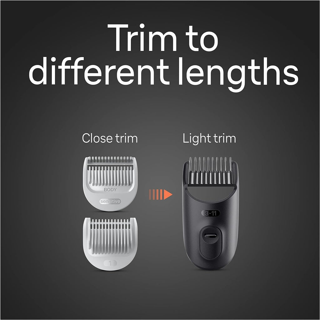 Braun Wet & Dry Body Groomer Series 5 5340,  Use, Black