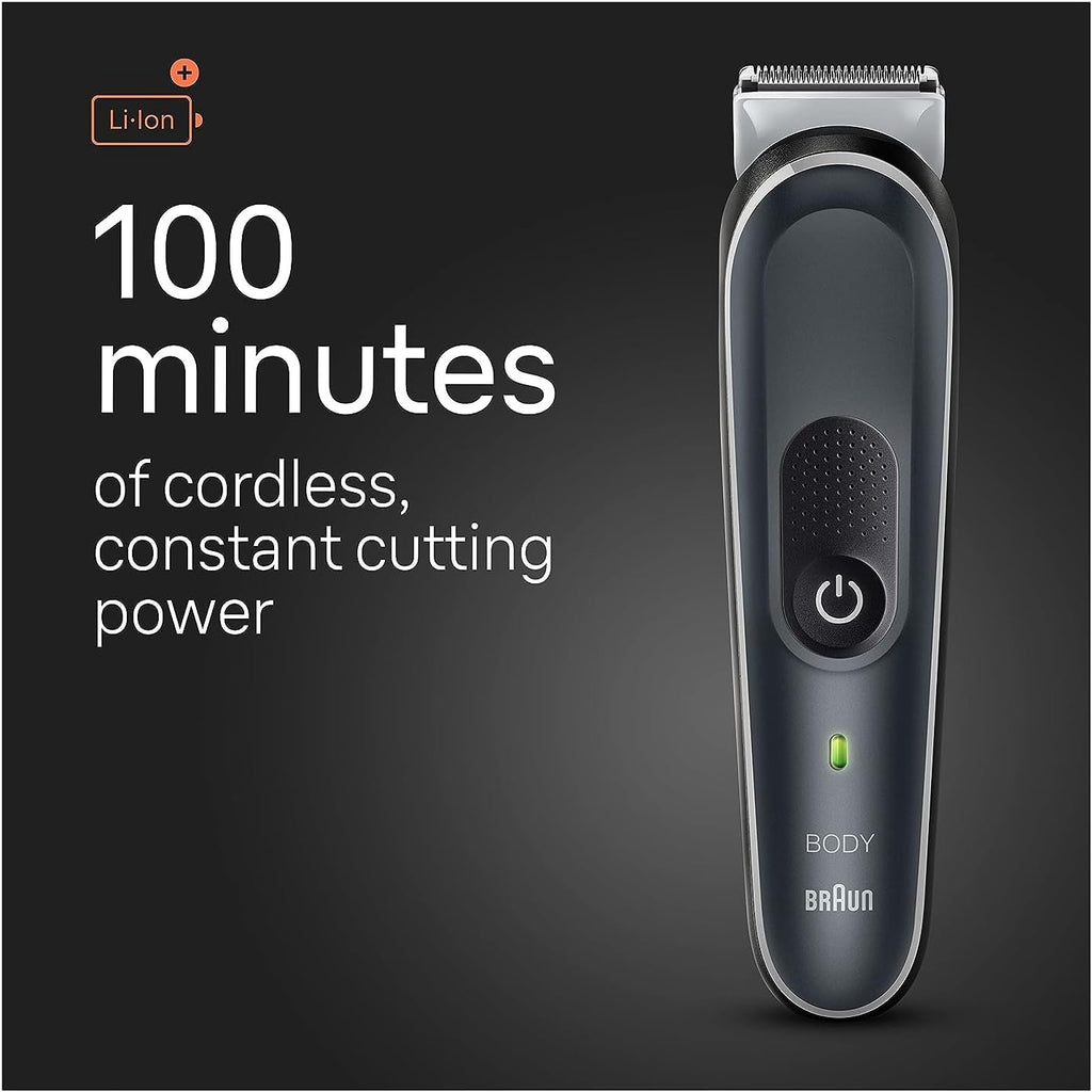 Braun Wet & Dry Body Groomer Series 5 5340,  Use, Black