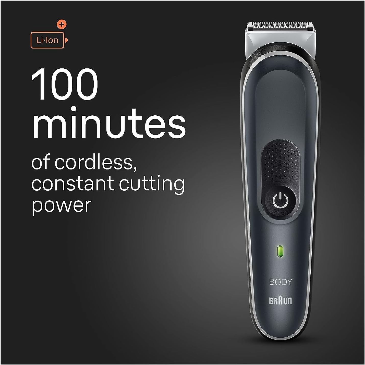 Braun Wet & Dry Body Groomer Series 5 5340,  Use, Black