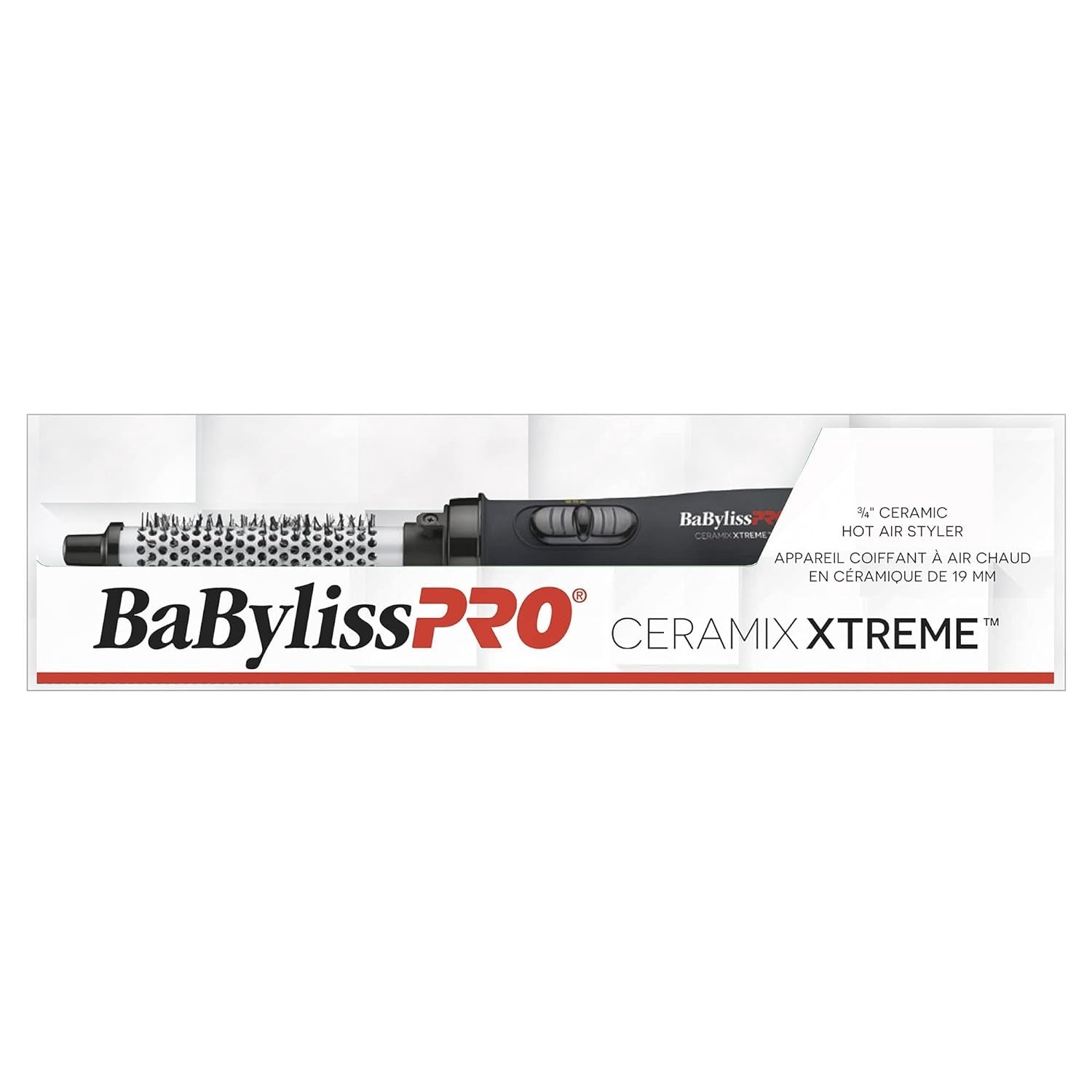 BaBylissPRO 3/4" Ceramic Hot Air Styler, BAB21075NC