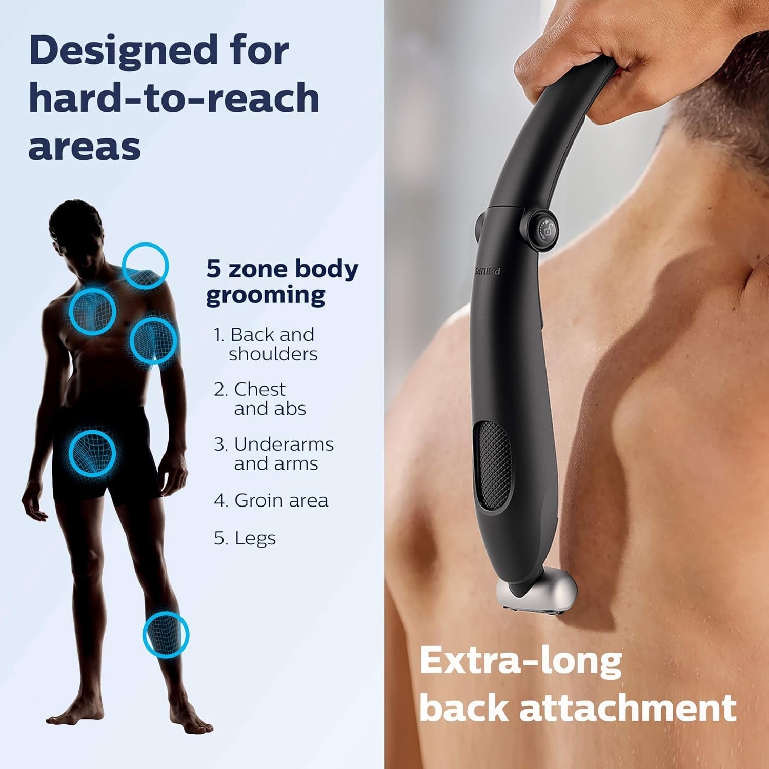 Philips Wet/Dry Bodygroom Series 5000 Showerproof