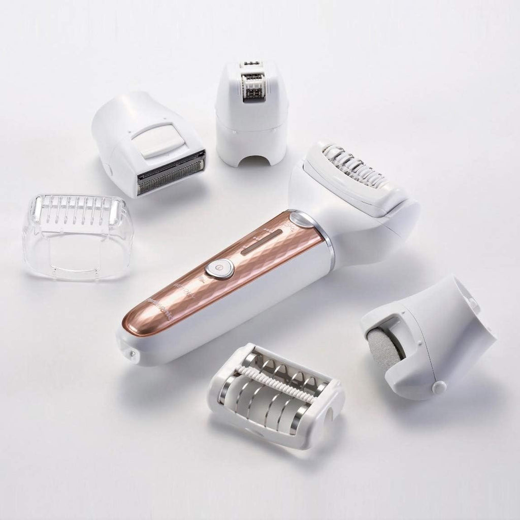 Panasonic Rechargeable Wet-Dry Epilator with Pumice Stone  9-Piece