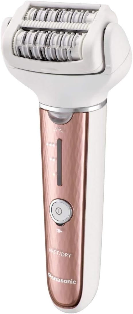 Panasonic Rechargeable Wet-Dry Epilator with Pumice Stone  9-Piece