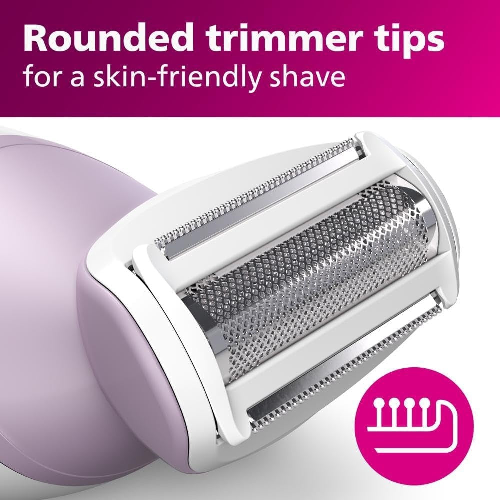 Philips Lady Shaver Series 6000 Wet-Dry Use 4 Accessories