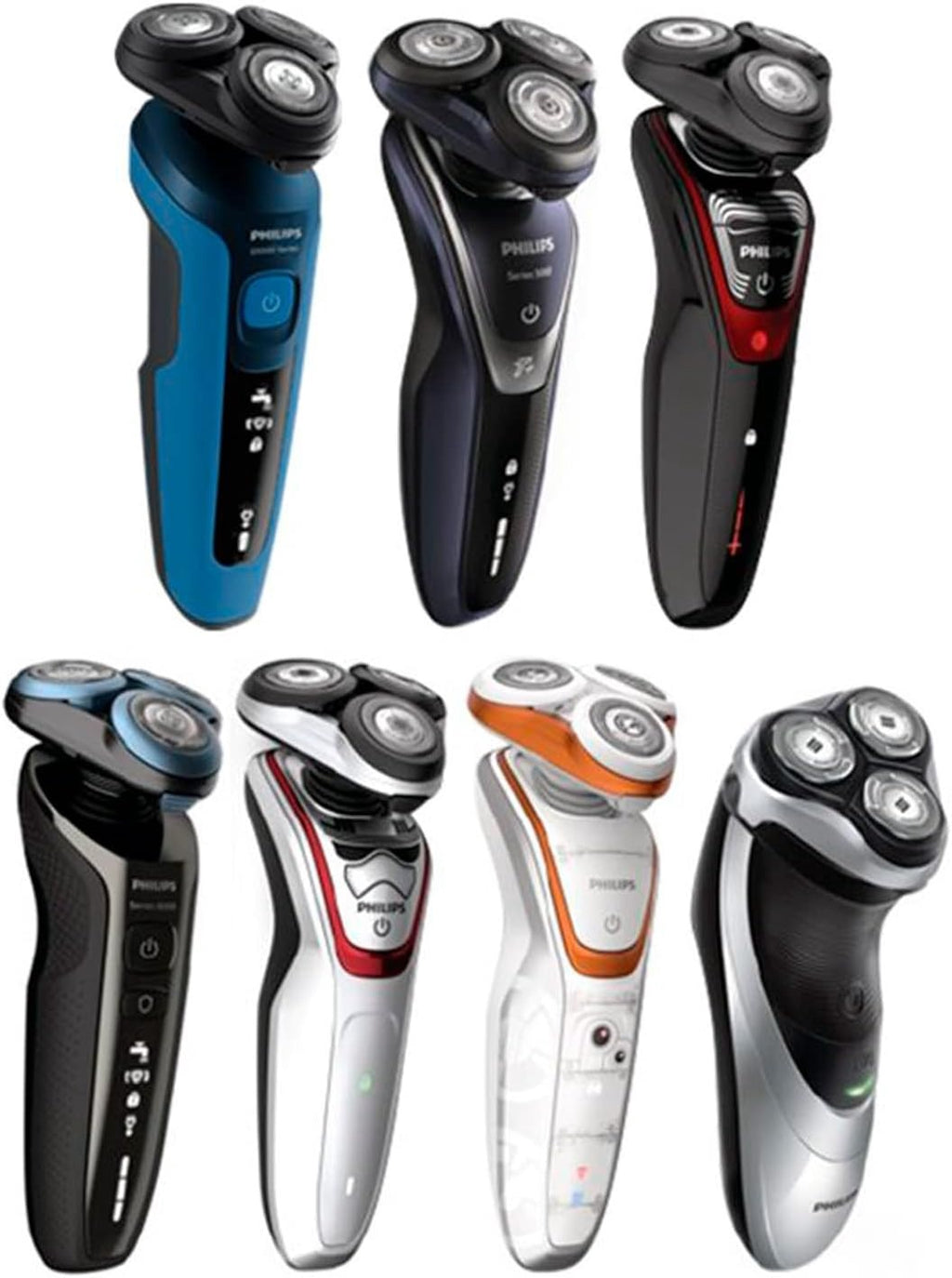 Philips SH50/53 Series 5000/6000 Blades Shaving Heads Replacement HQ8 Compatible