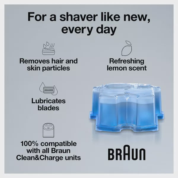 Braun Clean & Renew Refill Cartridges for Smart Cleaning Systems 3pk (CCR3)