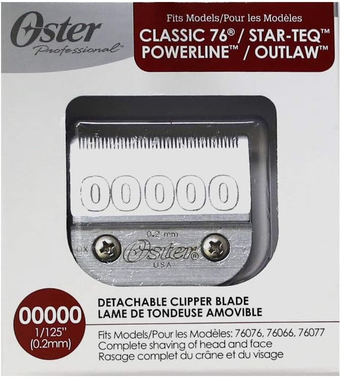 Oster  Classic 76 replacement blade Size 00000, 76918-006