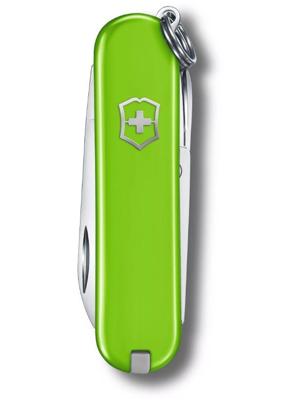 Victorinox Swiss Army Classic SD 58 mm Pocket Knife - Smashed Avocado Green
