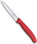 Victorinox Swiss Classic Serrated-Edge Paring Knife 3.94" (10 cm) - Red - 6.7731