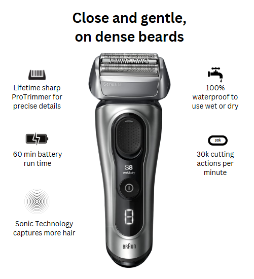 Braun Series 8 Electric Shaver 8517S