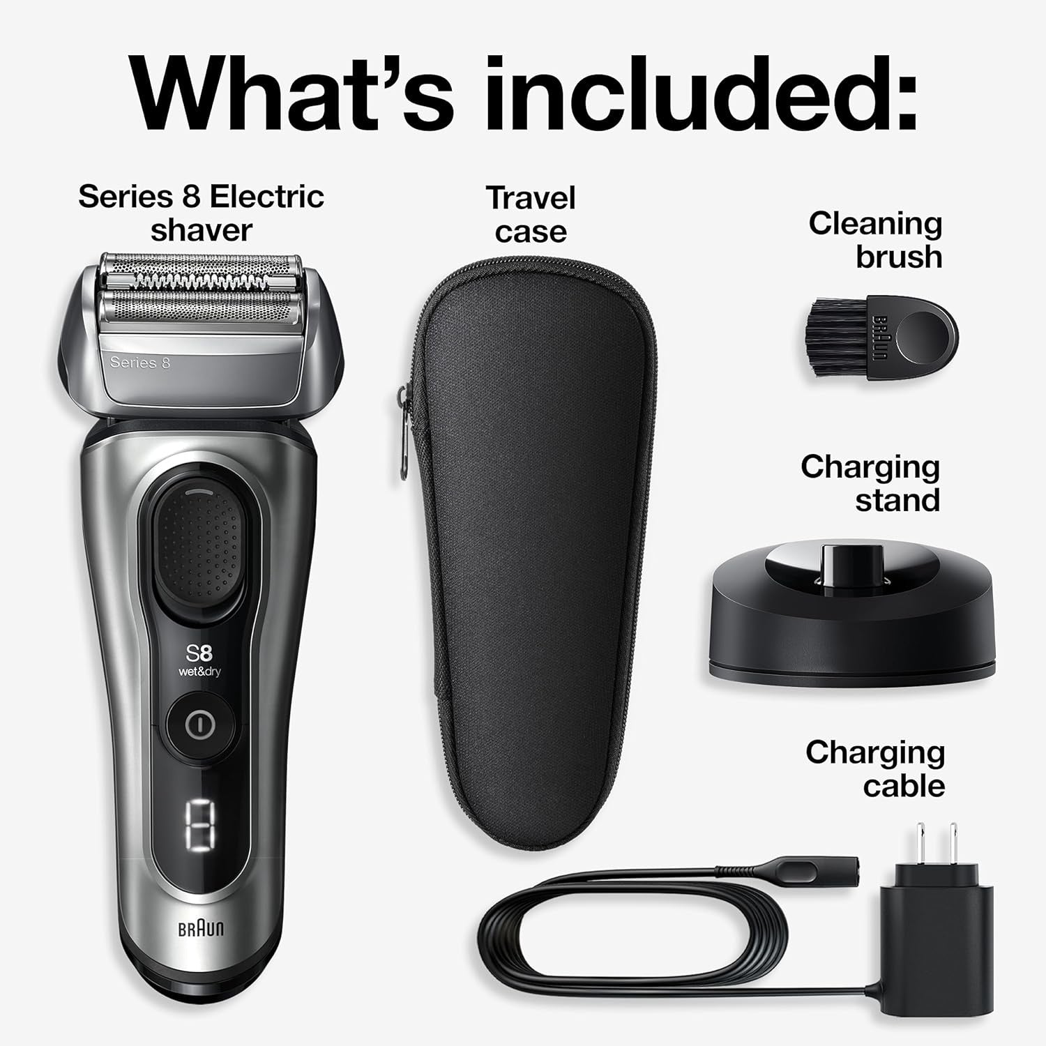 Braun Series 8 Electric Shaver 8517S
