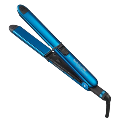 BaBylissPRO® Nano Titanium™ Prima Styling Iron 1.25 inch Blue/Black BABSMB3000TC