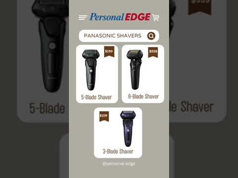 Panasonic ES-LV67 Premium 5-blade Wet & Dry Electric Shaver, Black
