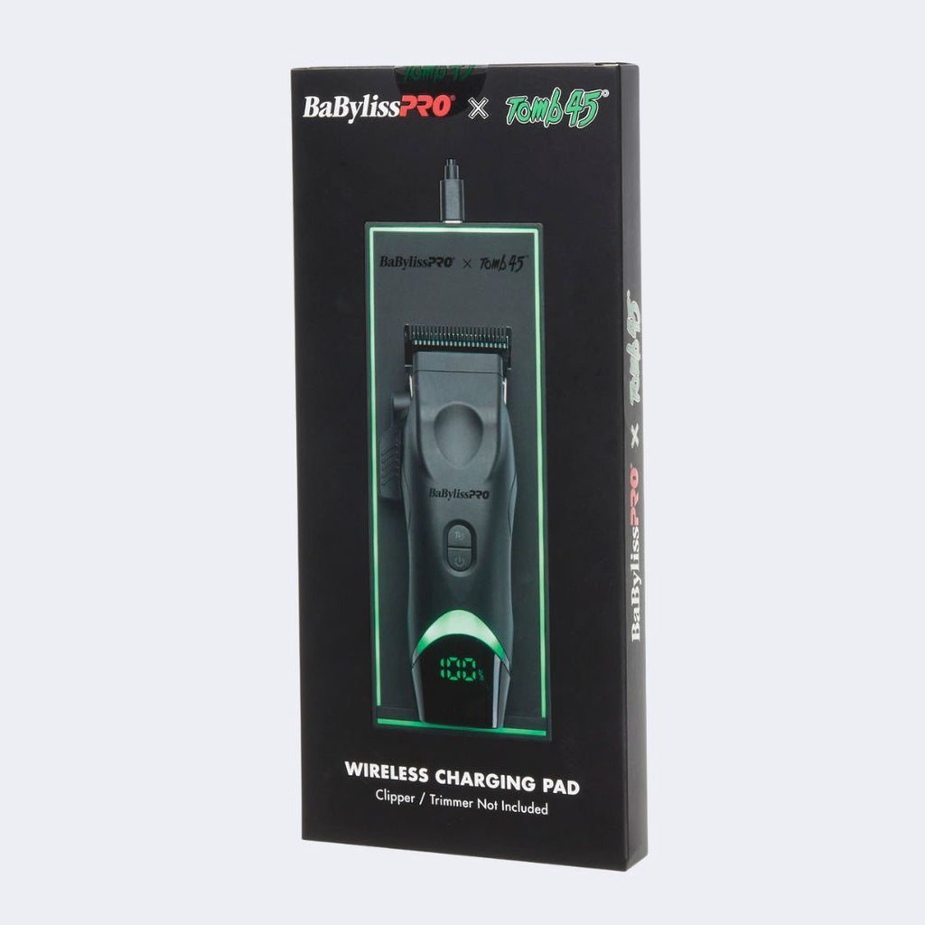 BaBylissPRO Tomb45 Wireless-Charging Trimmer & Charging pad