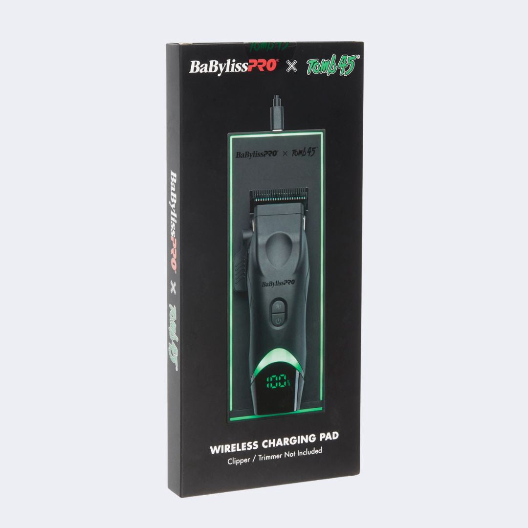 BaBylissPRO Tomb45 Wireless-Charging Trimmer & Charging pad