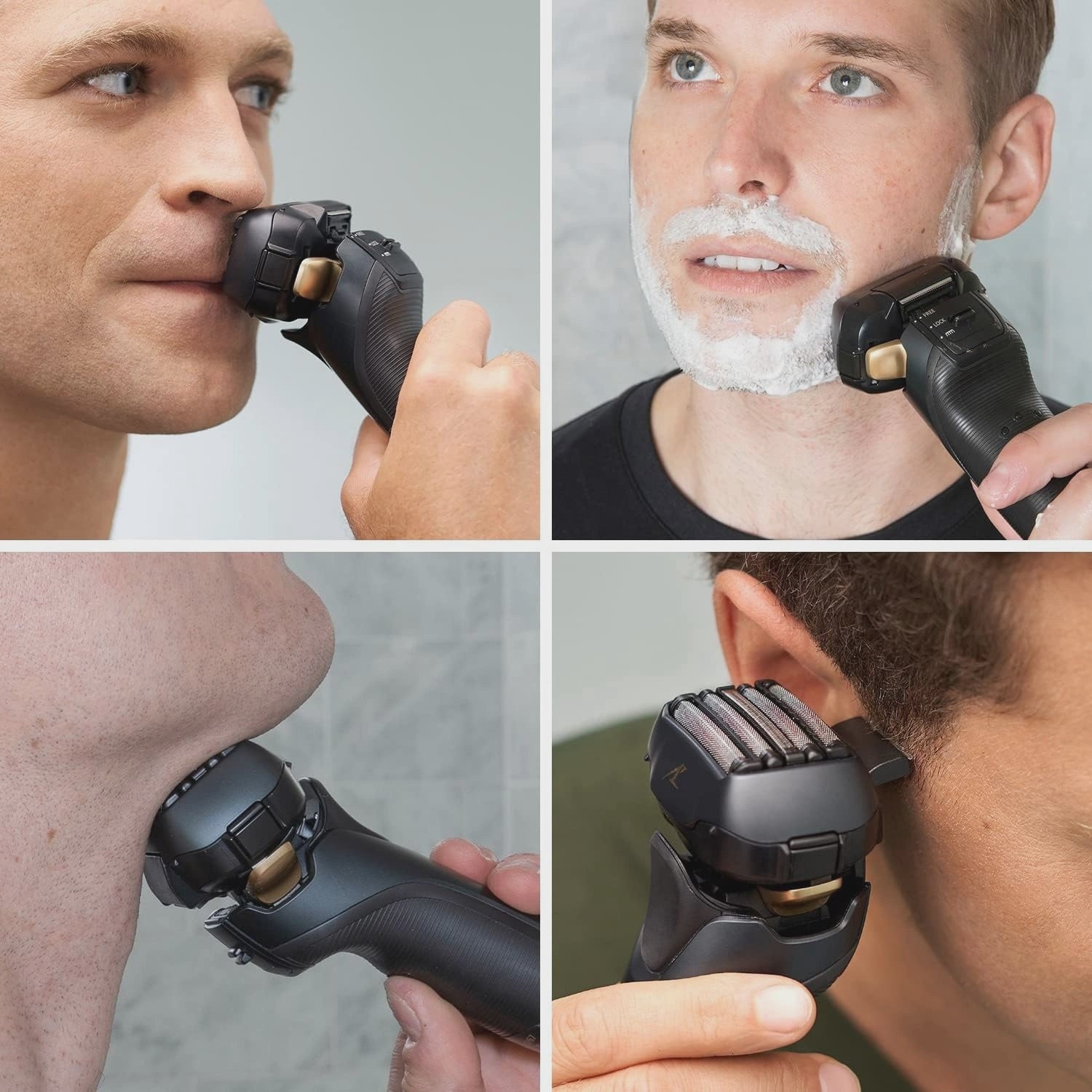 Panasonic ES-LV67 Premium 5-blade Wet & Dry Electric Shaver, Black