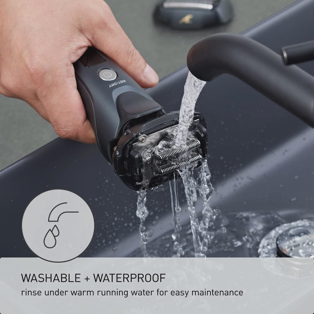 Panasonic ES-LV67 Premium 5-blade Wet & Dry Electric Shaver, Black