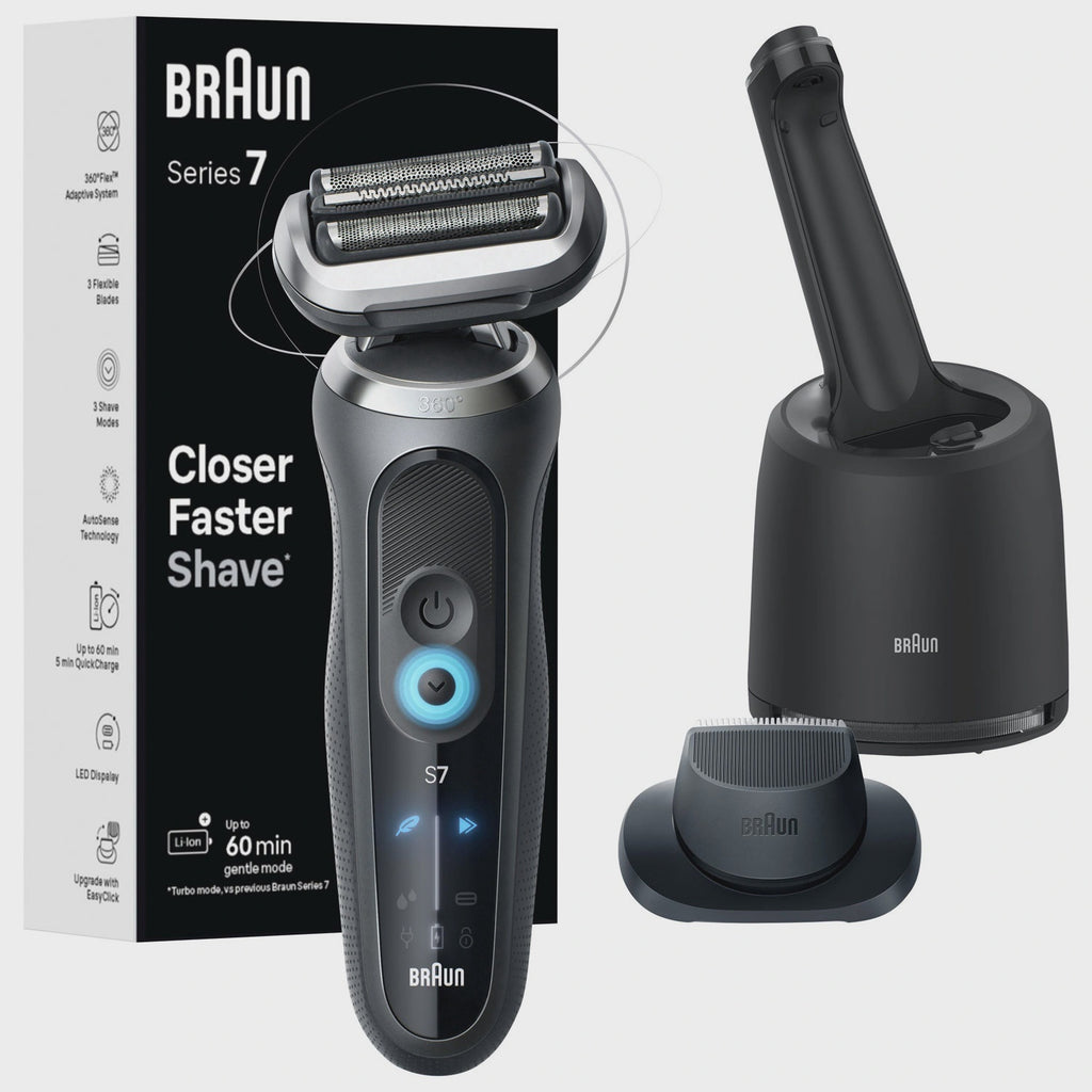 BRAUN Series 7  Shaver Grey with Smart Care Center 7171CC