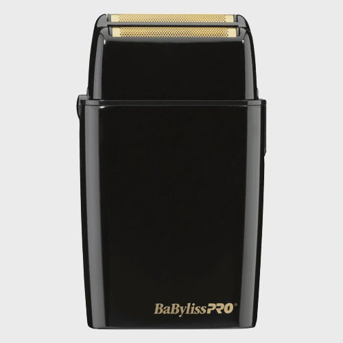 BaBylissPRO FoilFX02 Cordless Metal Double Foil Shaver, Black, FXFS2B