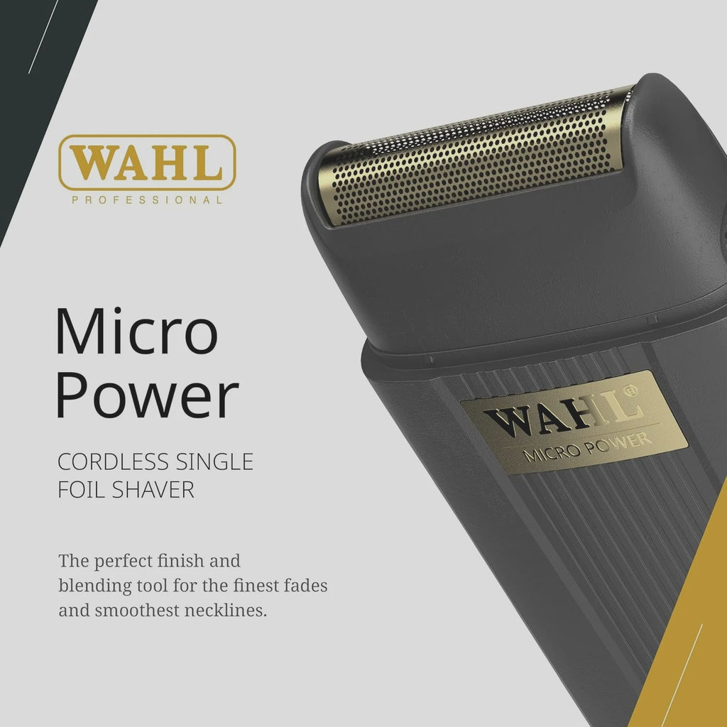 WAHL Micro Power Cordless Single foil shaver 55621