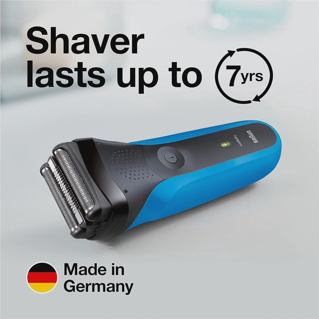 Braun Series 3 Wet & Dry Electric Shaver , 310S Blue