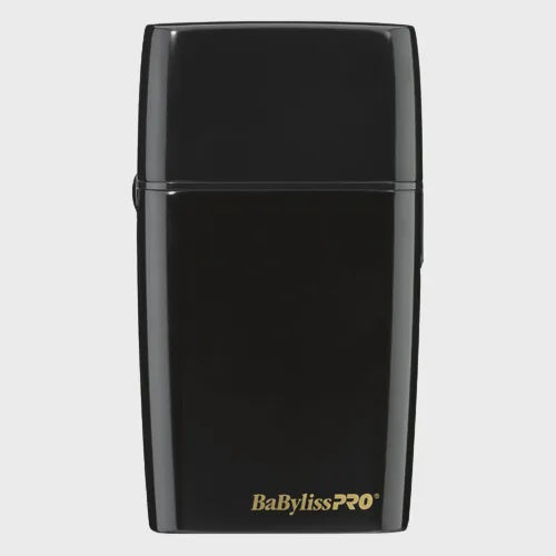 BPRO BlackFX Outlining Cord/Cordless Trimmer Black  + BPRO FoilFX02 Cordless Metal Double Foil Shaver, Black  FXTSMBPK
