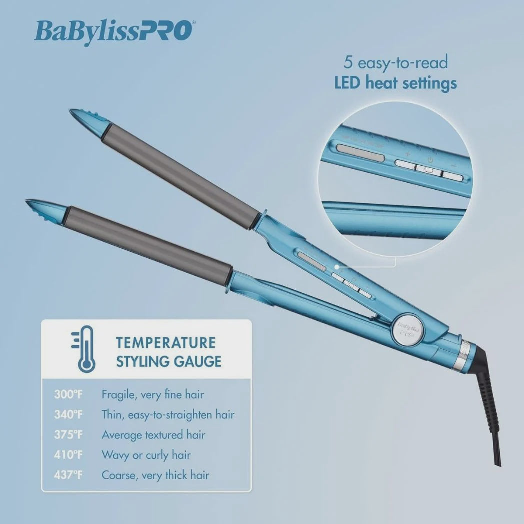 BaBylissPRO® Nano Titanium™ 1" U-Styler Flat Iron