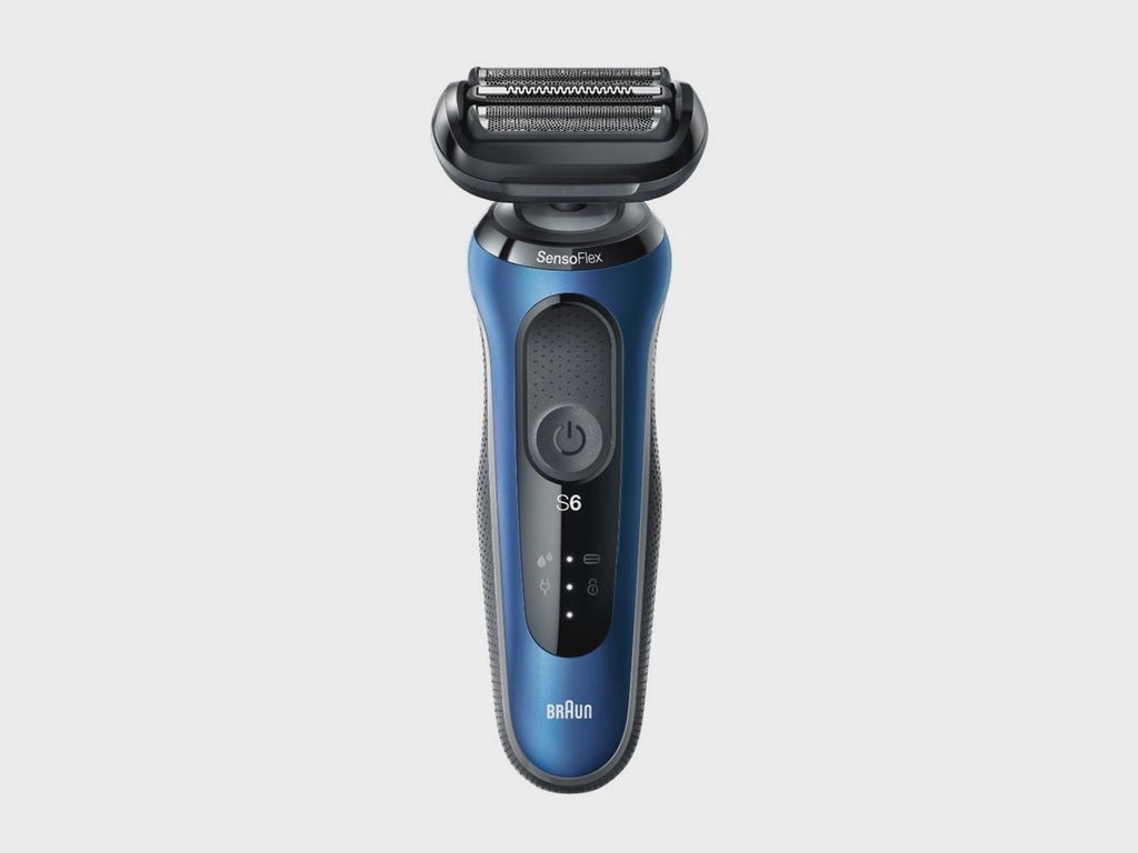 Braun Electric Shaver for Men, Series 6  Wet & Dry 6120S