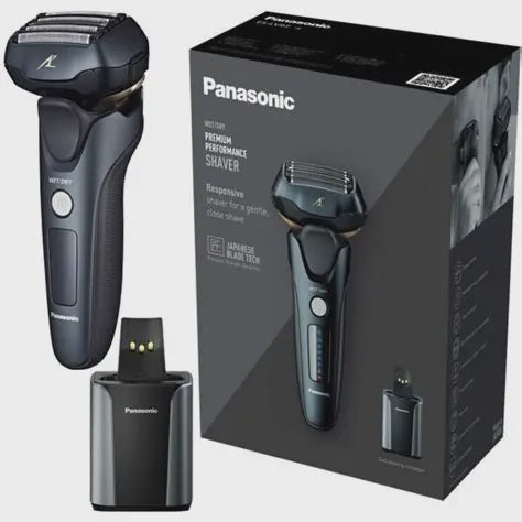 Panasonic   Arc5 Blade Wet/Dry Electric Shaver with cleaning unit ESLV97