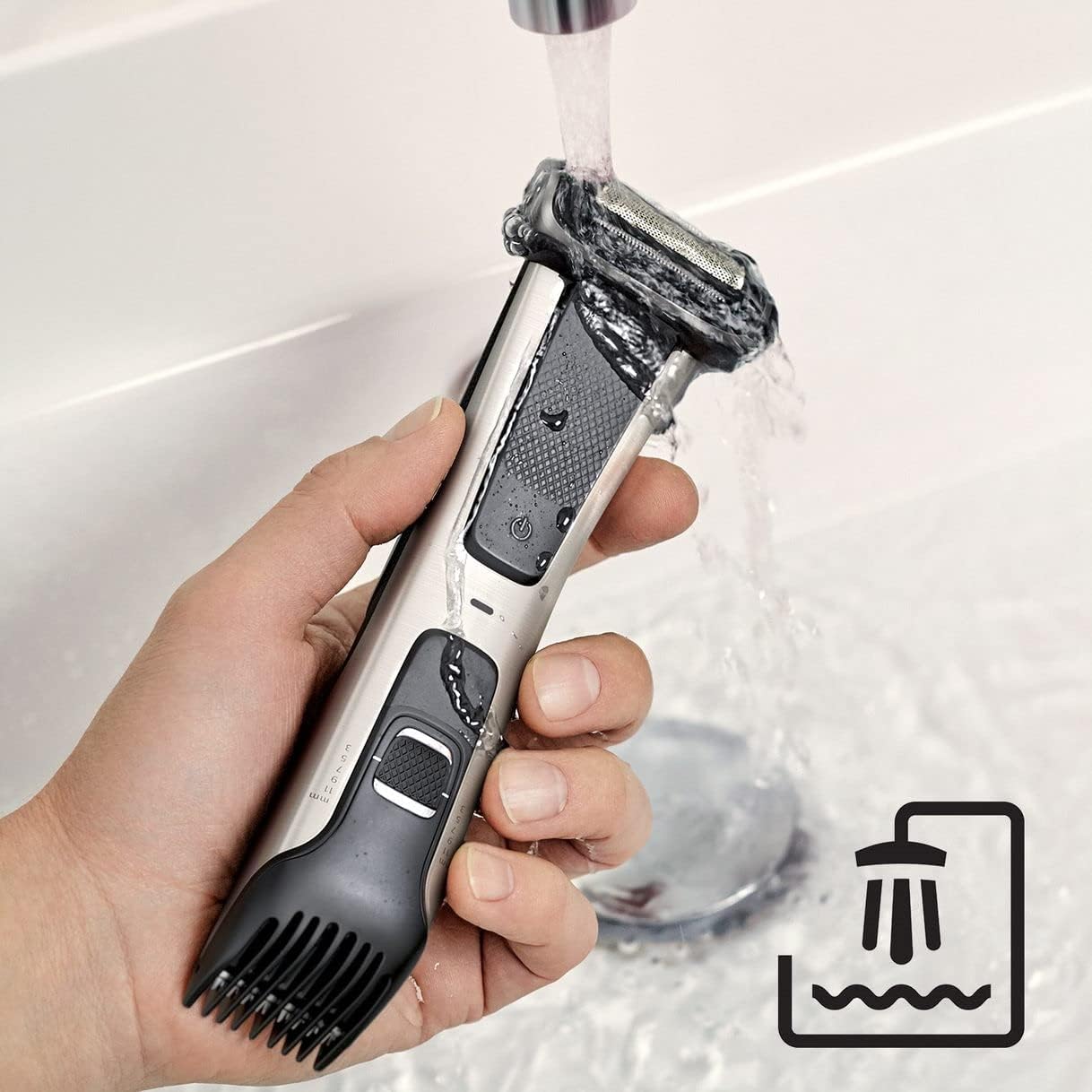Phillips Bodygroom Series 7000-Showerproof groin and body trimmer, BG7025/15