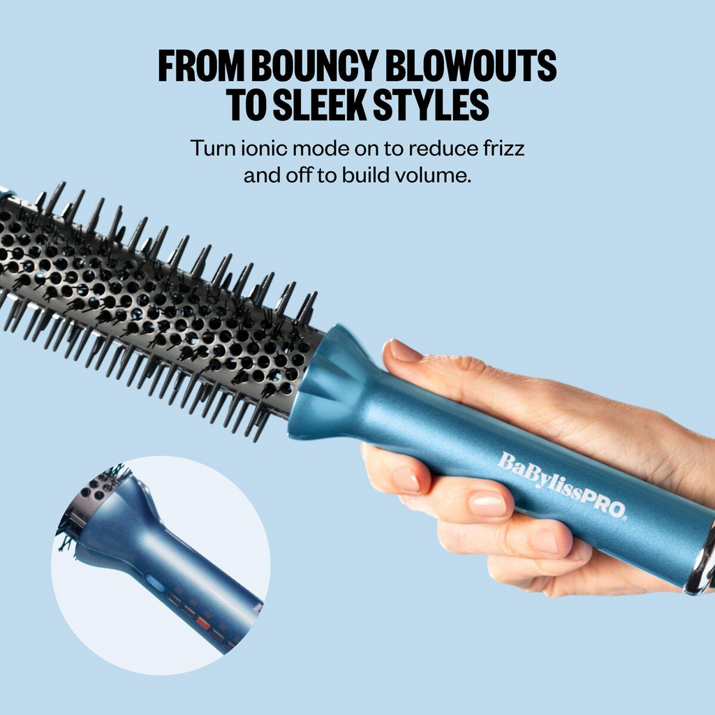 BaBylissPRO® Nano Titanium™ Ionic Styling Thermal Round Brush BNTHTB125