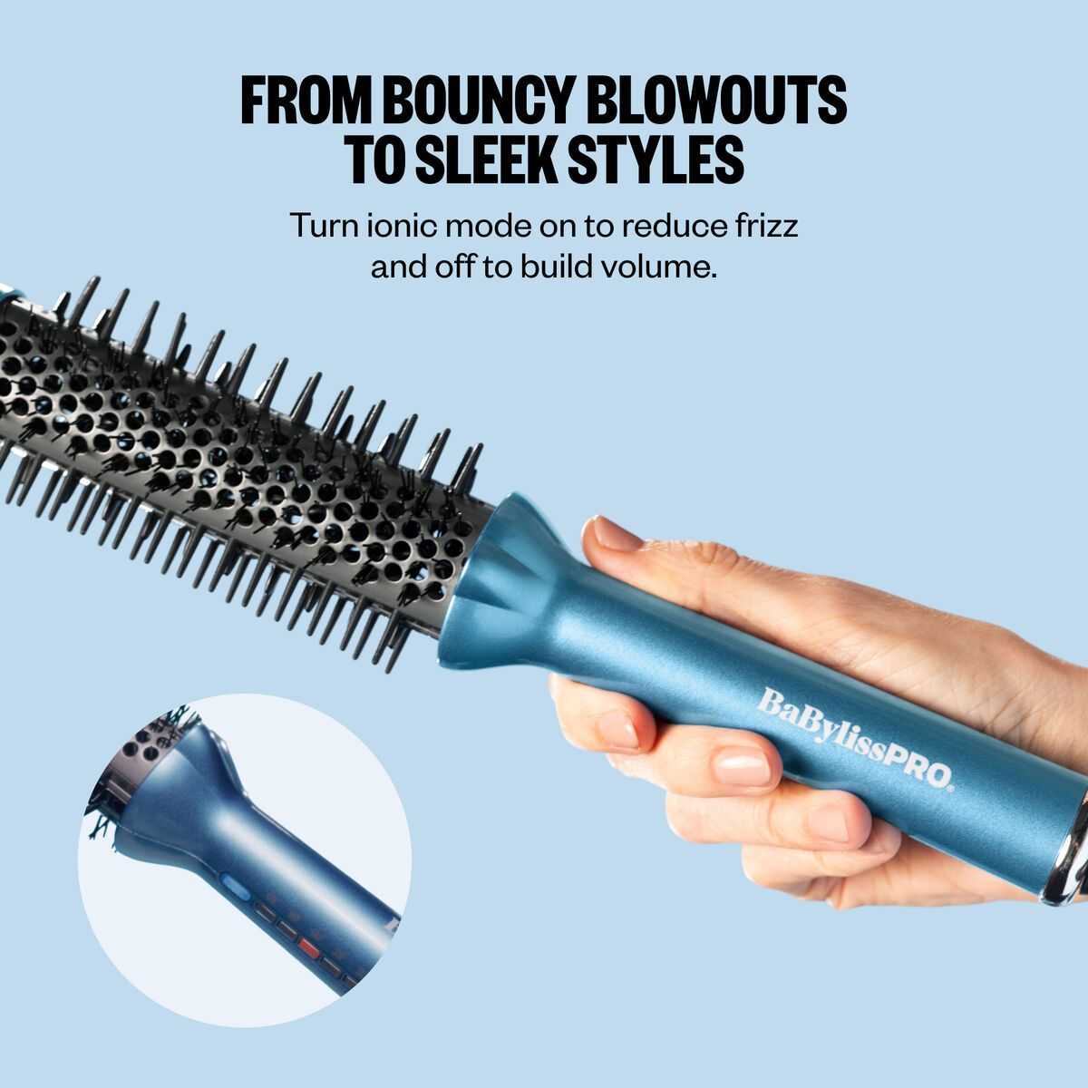 BaBylissPRO® Nano Titanium™ Ionic Styling Thermal Round Brush BNTHTB125