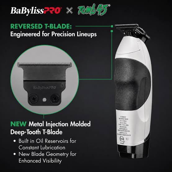 BaBylissPRO Tomb45 Wireless-Charging Trimmer FXT45TTW