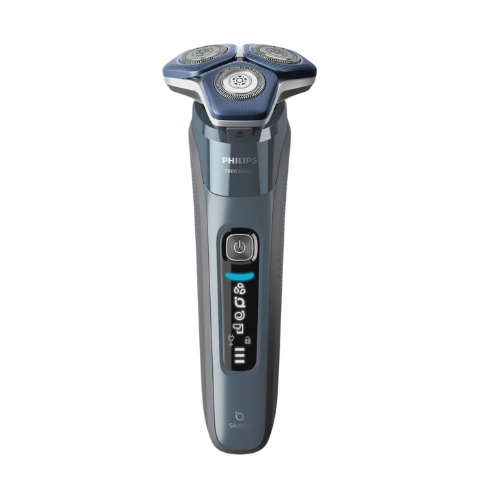 Philips Electric Shaver Series 7000, Wet & Dry with SkinIQ technology & Cable-free Quick Clean Pod, S7882/50