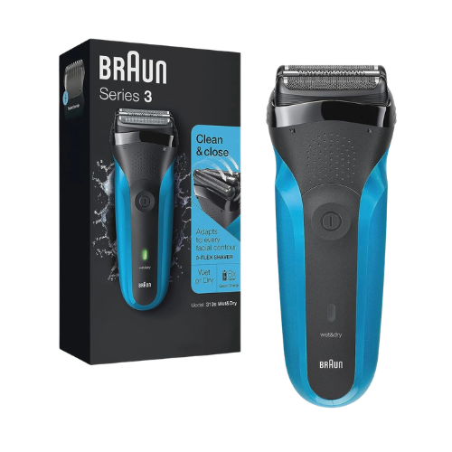 Braun Series 3 Wet & Dry Electric Shaver , 310S Blue