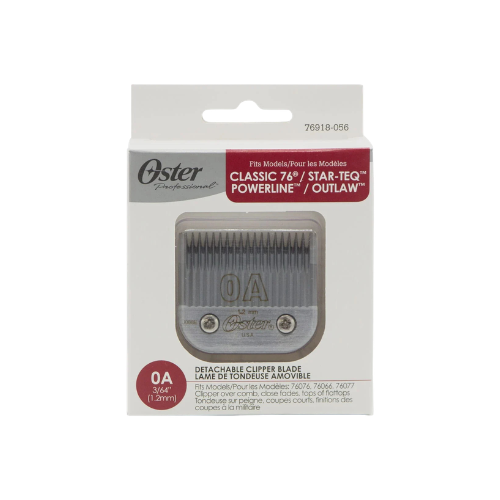 Oster Professional  Classic 76 & Other Models Replacement Blade, Size 0A: 3/64", 1.2mm  76918-056