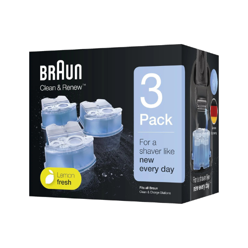Braun Clean & Renew Refill Cartridges for Smart Cleaning Systems 3pk (CCR3)