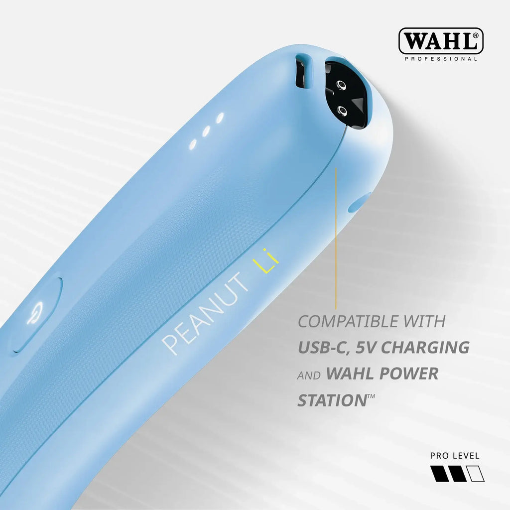 Wahl Peanut Cordless Trimmer Blue 56465